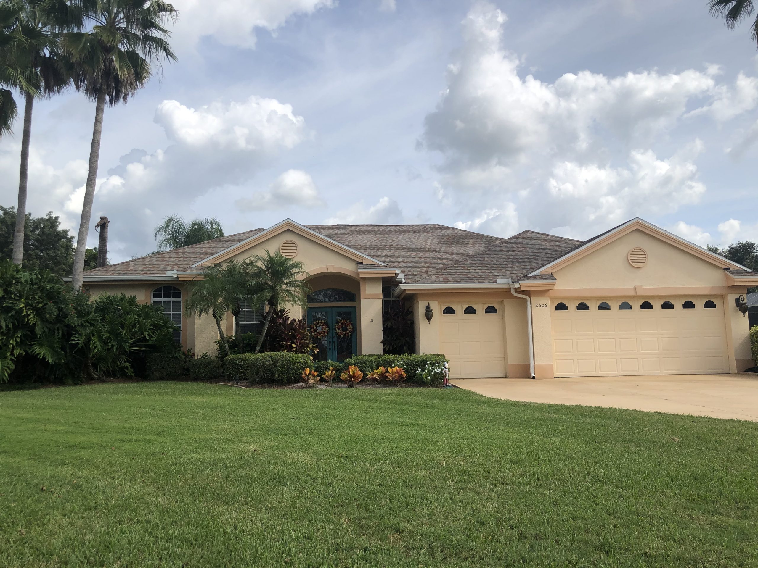 Completed Golden Harvest Shingle Roof Replacement in Manatee County, FL