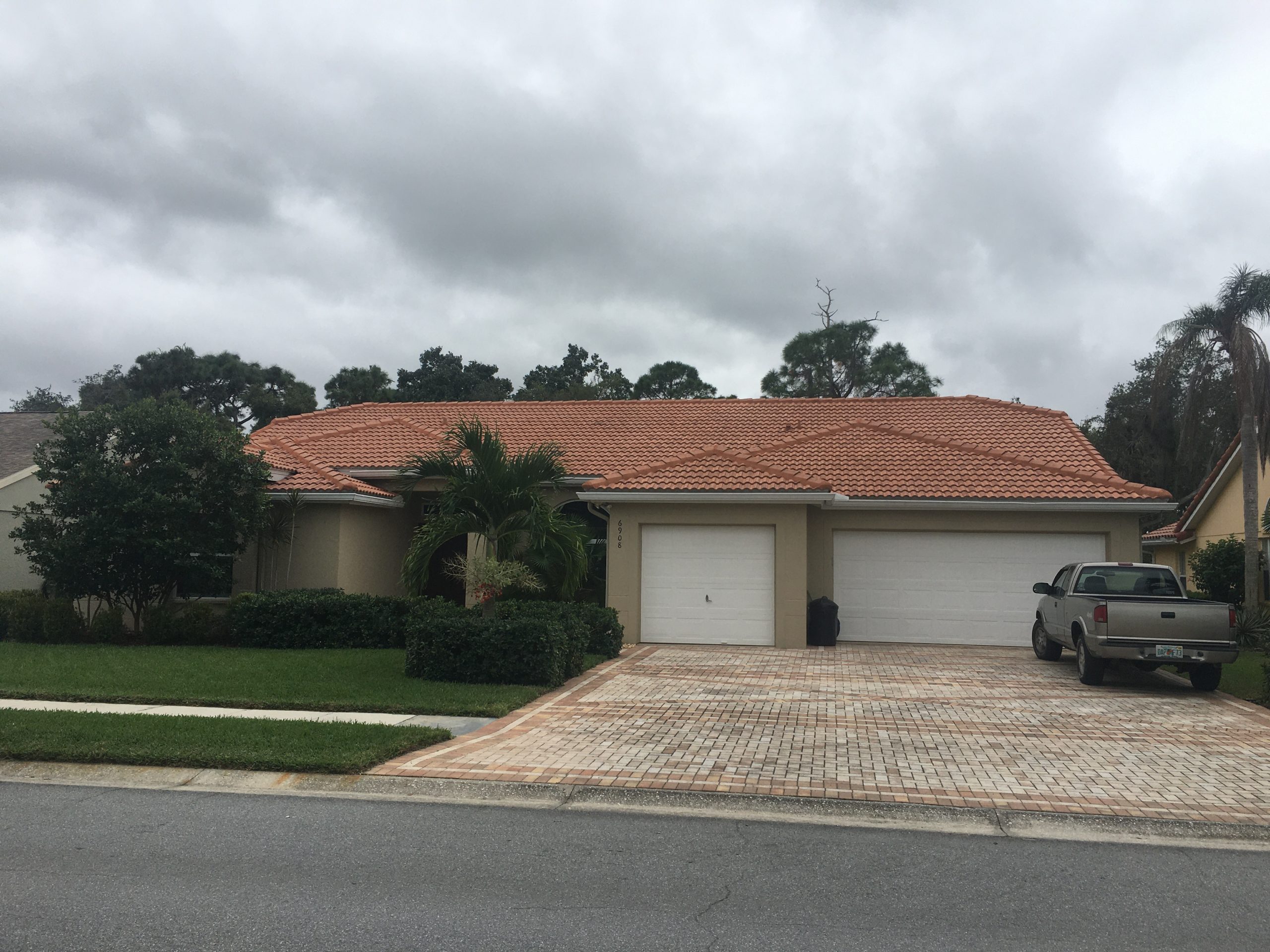 Completed Hanson Hacienda Tile Re-Roof in Tuscany in Manatee County, FL