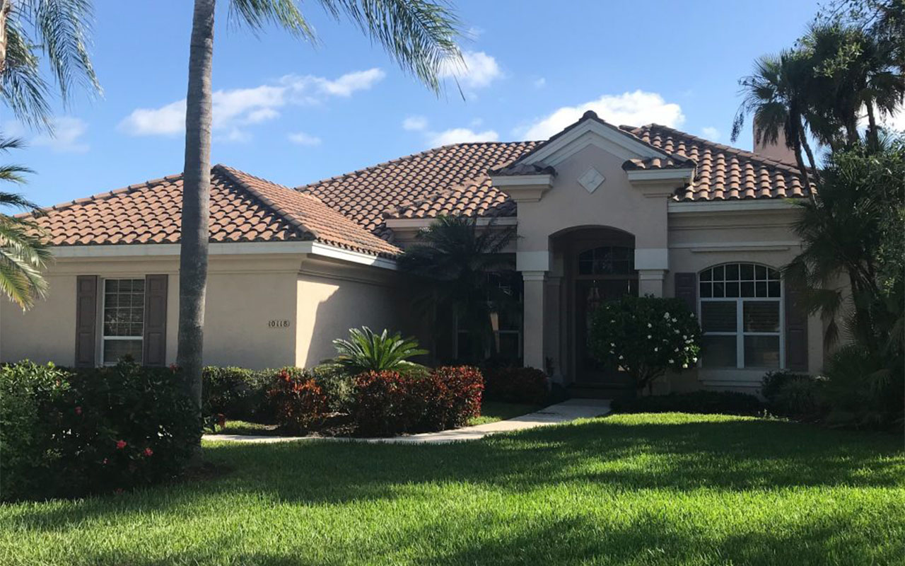 Completed Estate Tile Re-Roof in Eagle Capistrano Santa Paula in Sarasota County, FL
