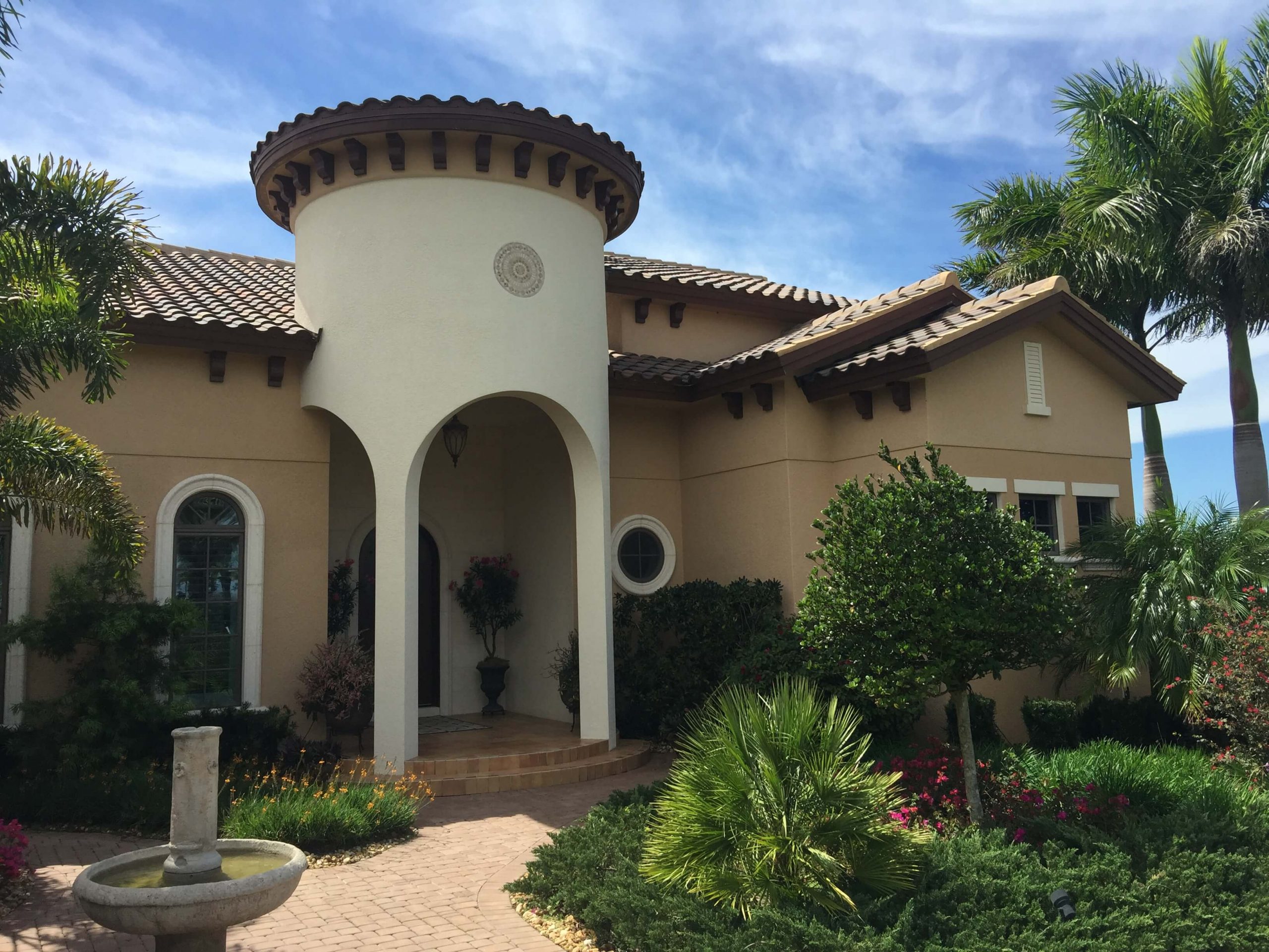 Mediterranean Estate Tile Re-Roof in Sarasota County, FL — photo 2