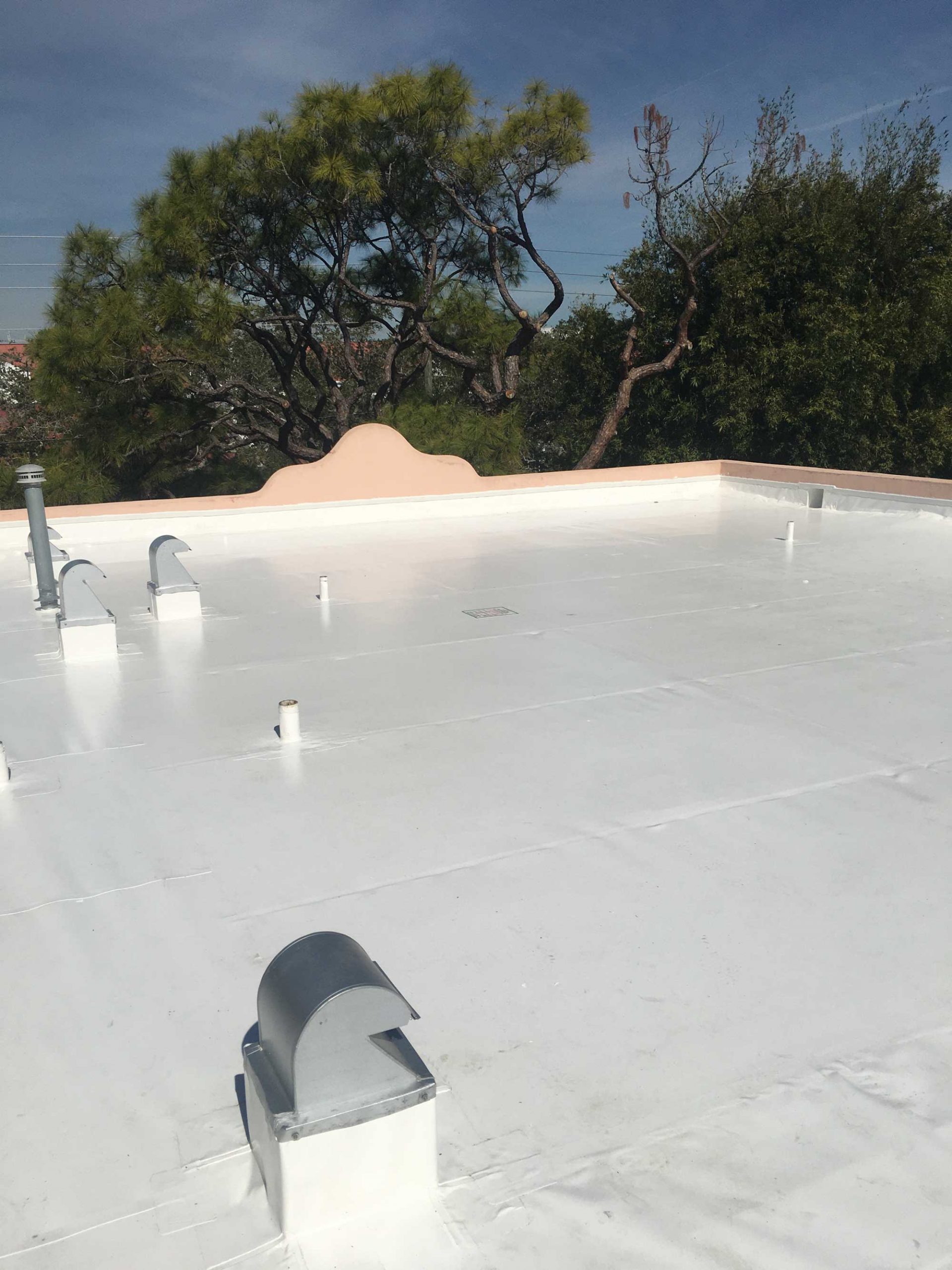 Completed 50-Mil Duro-Last Membrane Roof in Manatee County, FL