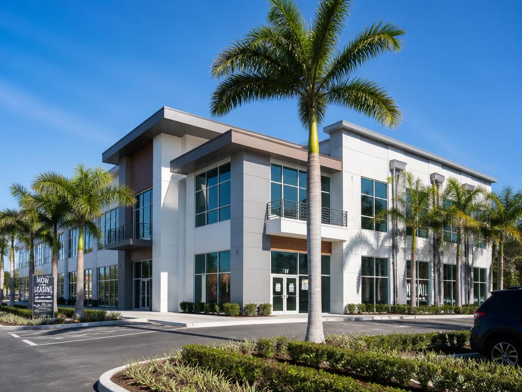 Commercial office and retail building in Sarasota, Florida